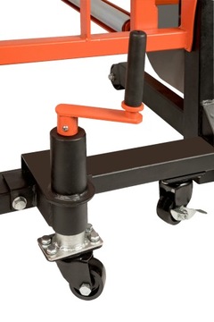 Гидравлическая колесная тележка, грузоподъемность 600 кг, диапазон диаметров колес 300-1300 мм BA