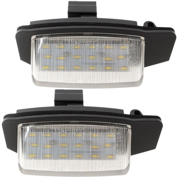 PODSVÍCENÍ TABULKY SPZ LED DO MITSUBISHI LANCER X OUTLANDER 2