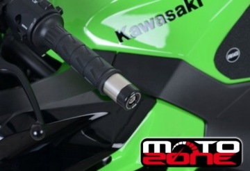 KOŃCÓWKI KIEROWNICY R&G KAWASAKI. BLACK