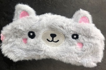 МАСКА ДЛЯ СПЯЩЕГО ПУЗЫРЯ РЕЛАКСАЦИЯ МИШКА СЕРЫЙ СТАРИК ПЛЮШЕВЫЙ МИШКА