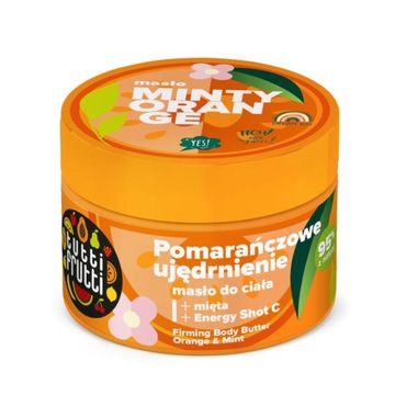 TUTTI FRUTTI Masło do ciała Pomarańcza i Mięta