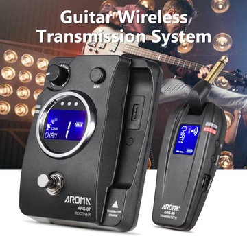 Беспроводная передача для гитары AROMA ARG-07