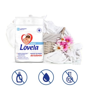 Lovela BABY Белый стиральный порошок цветной 2,6 кг