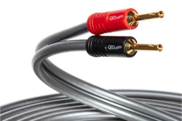 Przewody głośnikowe QED XT40i 2 x 4 mm² z wtykami QED 1810, długość 2x3m
