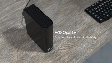 Настольный компьютер WD Elements, 16 ТБ, 3,5 дюйма, USB 3.0 WDBWLG0160HBK