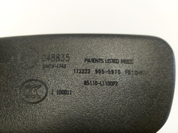 KIA SORENTO IV 4 ZRCÁTKO ZPÁTEČNÁ VNITŘNÍ ORIG. 85110-L1100P2