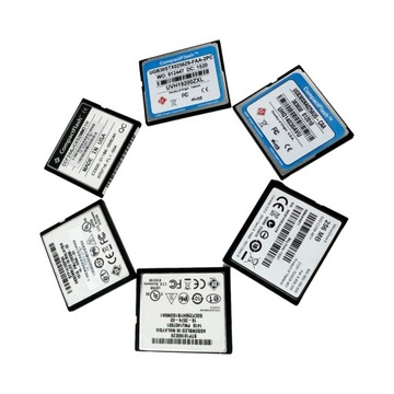 Комплект из 6 карт памяти CompactFlash Cisco CF 256 МБ