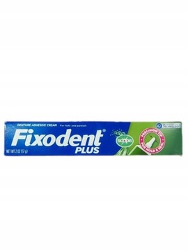 FIXODENT PLUS SCOPE 57g KLEJ DO PROTEZ USA