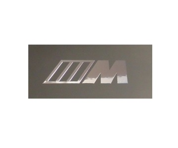 NAKLEJKA BMW M LOGO Metal Edition 61 x 22 mm 144b