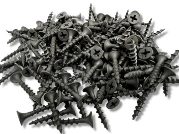WKRĘT DO DREWNA, DO GK 3,5x45 mm FOSFATOWANY 1KG
