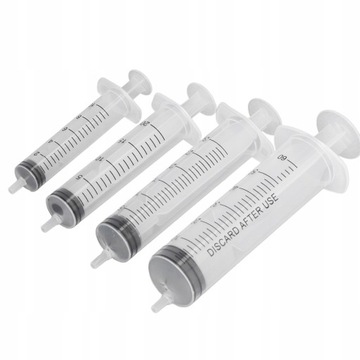 STRZYKAWKA IRYGATOR DO NOSA ASPIRATOR 4 SZT. 10 ML 20 ML 30 ML 60 ML