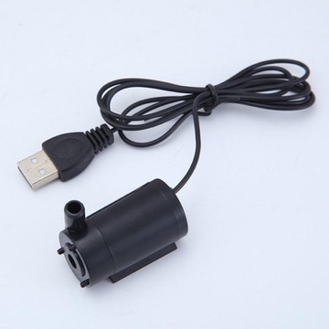 Pompa USB DC 3/5/6V do fontann akwariowych Stawy