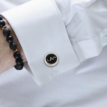 Spinki do mankietów z grawerem | ZaNa Design