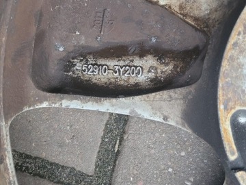 4× DISK HLINÍK HYUNDAI OE 6.5" X 16" 5X114.3