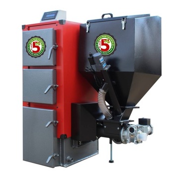KOCIOŁ na Pellet PODAJNIKIEM 12 kW Piec PELET PELLET