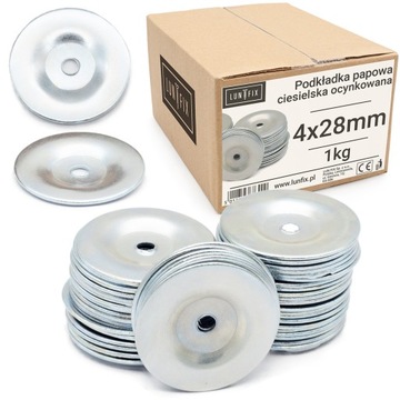 PODKŁADKI PAPOWE OCYNK ciesielskie 4x28mm 1kg