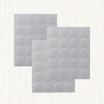 Прозрачные наклейки Круглые эпоксидные наклейки