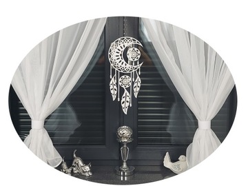 ZAWIESZKA ŁAPACZ SNÓW 18x40 ORNAMENT AŻUR GIRLANDA GLAMOUR SUPER OZDOBA