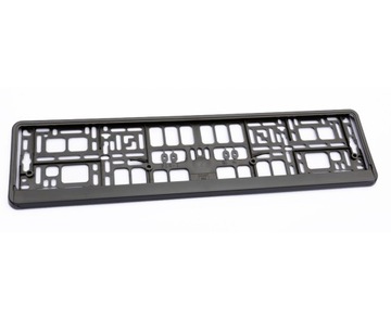 RAMKA RAMKI POD TABLICE CZARNA MATOWA