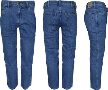 WRANGLER REGULAR SPODNIE JEANSOWE PROSTE W40 L34
