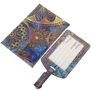 1 КОМПЛЕКТ ДОРОЖНЫЙ ЧЕХОЛ ДЛЯ ПАСПОРТА ЛЕГКАЯ ВЕШАЛКА ДЛЯ БАГАЖА ЧЕМОДАН TA