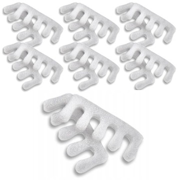 Separatory Palców do Pedicure Piankowe Jednorazowe Zestaw 10x20 par
