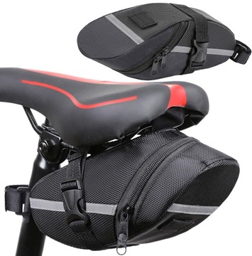 SAKWA ROWEROWA POD SIODEŁKO TORBA NA ROWER WODOODPORNA ETUI 1,7L TYLNA