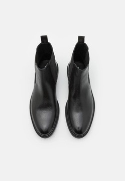 Półbuty HUGO BOSS czarne sztyblety buty męskie skórzane r. 43 29,5cm botki