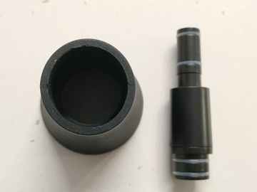 ПРЯМОЙ НАКОНЕЧНИК ДЛЯ САКСОФОНА JSAX 2.0 NUVO, ЧЕРНЫЙ