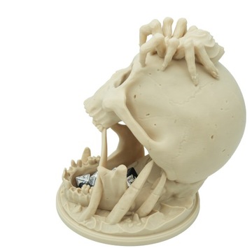 Череп «Поцелуй пустыни» с пауком - башня с кубиками - Череп «Поцелуй пустыни»