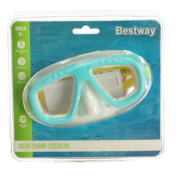 BESTWAY 22011 Очки-маски для плавания и дайвинга, мятный 3+