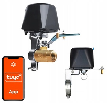 Цилиндровый контроллер водяной клапан Smart Wi -Fi Tuya
