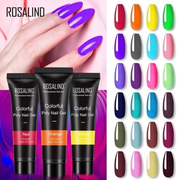 ROSALIND 15ML Poly Nail Gel Extension Builder