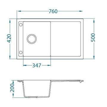 Мойка Alveus Formic 30 POP UP 4403055 бежевый