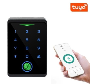 INTELIGENTNY ZAMEK KLAWIATURA ODCISK TUYA WIFI PL
