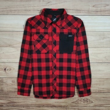 REVOLUTIONRACE Campfire Koszula Męska w Kratę Logowana r. M