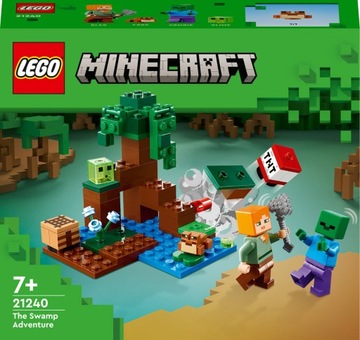 LEGO Minecraft 21240 Przygoda na mokradłach