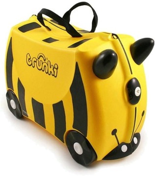 TRUNKI JEŻDŻĄCA WALIZECZKA DLA DZIECI PSZCZÓŁKA BERNARD