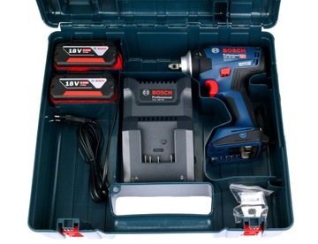 GDS 18V-400 УДАРНЫЙ гайковерт BOSCH 2x5,0 Ач