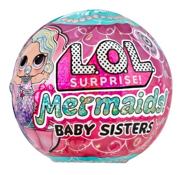 LOL Surprise Lalka Syrenka w Kuli NIESPODZIANKA Mermaids COLOR CHANGE