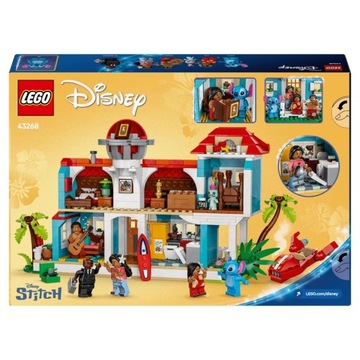 LEGO 43268 DISNEY CLASSIC Domek na plaży Lilo i Stitcha