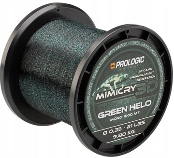 PROLOGIC ŻYŁKA MIMICRY GREEN HELO 1000M 0,28MM