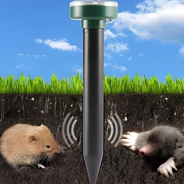 4 ШТ. СИЛЬНЫЙ СОЛНЕЧНЫЙ ОТПУСКАТЕЛЬ КРОТОВ ОТ КРОТОВ, ПОЛЕВОК, МЫШЕЙ, ГРЫЗУНОВ XXL