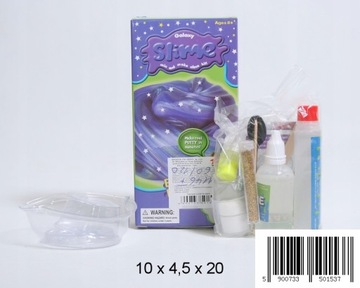 СЛАЙМ С БЛЕСКАМИ СДЕЛАЙТЕ САМ НАБОР ДЛЯ ИЗГОТОВЛЕНИЯ СЛАЙМА ПЛАСТИКОВАЯ ПАСТА