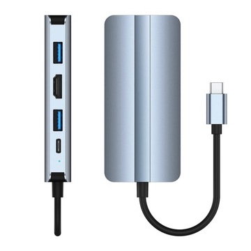 BYL-2205 Адаптер USB-C/Type-C к USB-концентратору 8 в 1