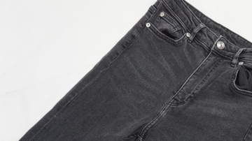 H&M spodnie jeansy rurki z wysokim stanem r 38