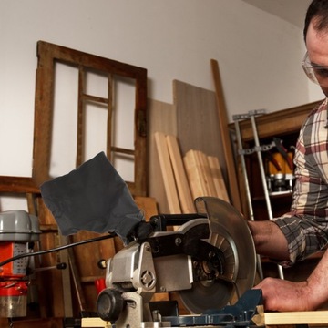 Пылезащитный мешок для станка для резки опилок.