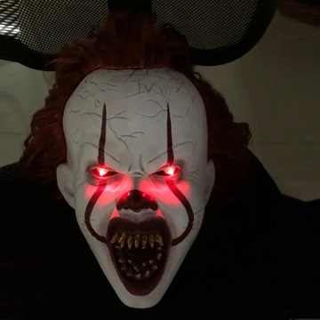 Маска для лица Pennywise латексная MASK