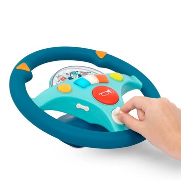 B.TOYS ИНТЕРАКТИВНЫЙ МУЗЫКАЛЬНЫЙ РУЛЬ С ПОДСВЕТКОЙ LB1917