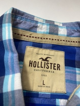 HOLLISTER KOSZULA W KRATKĘ Abercrombie Fitch / M